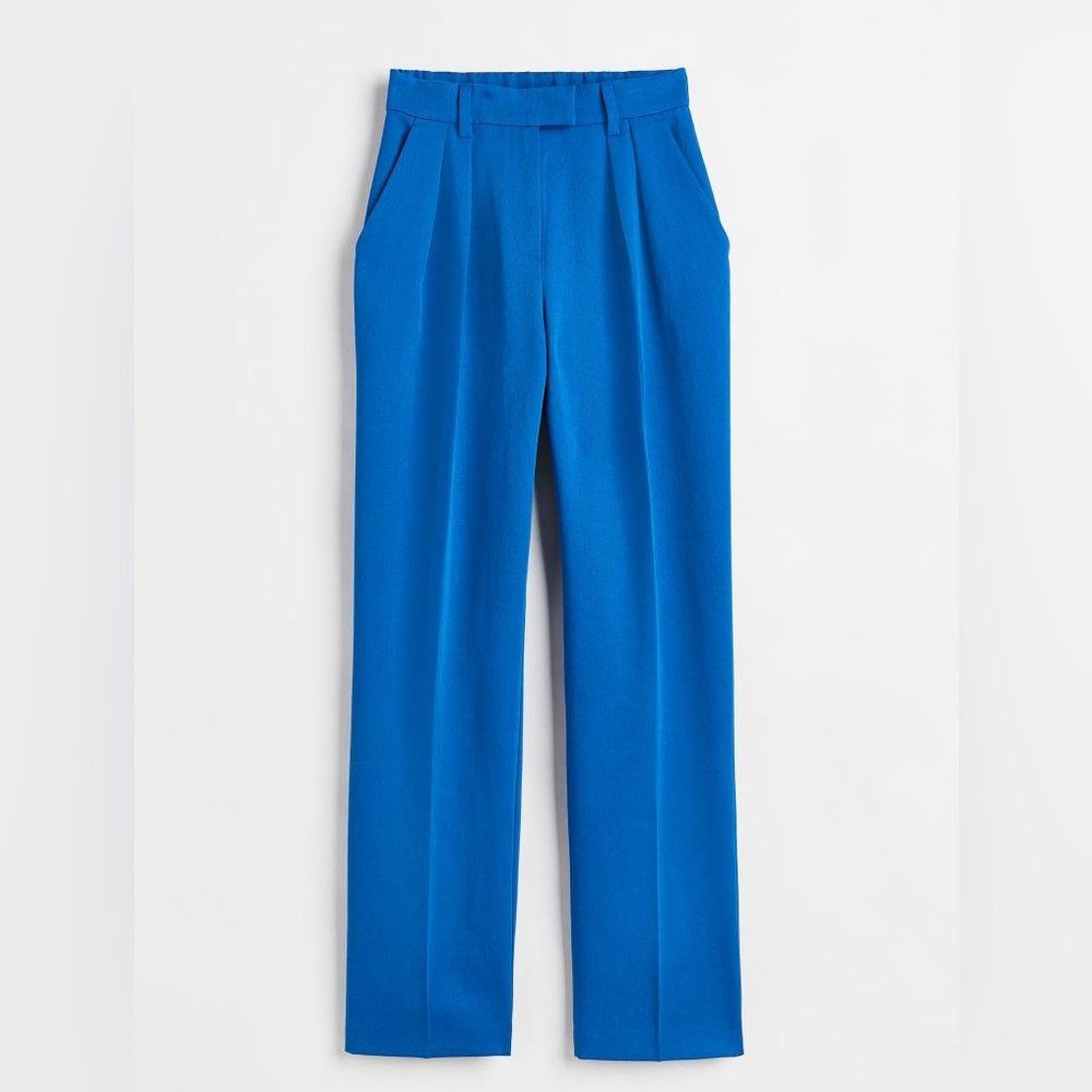 NWOT H&M Blue Slacks Trousers Size 2